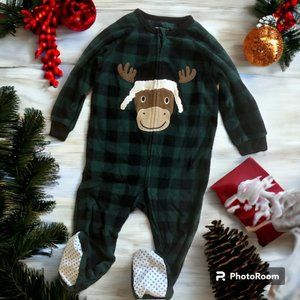 Fleece Footed Pajamas 12-18M